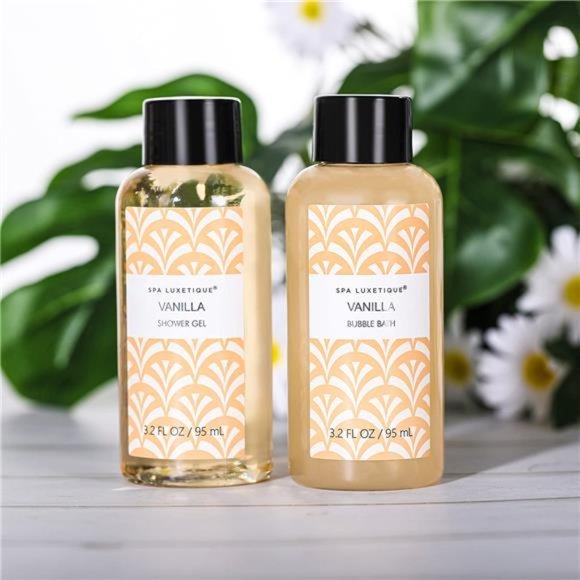 Spa Gift Set for Women, Vanilla Spa Set, Bath Kit for Women Gift Set - Picture 5 of 6